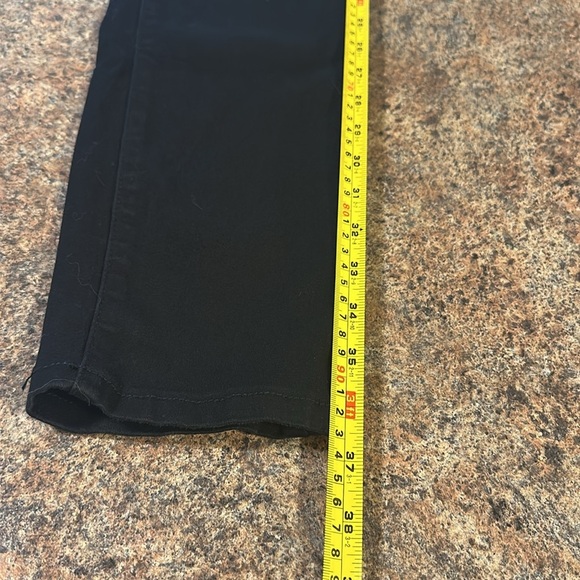 STS Blue Emma Ankle Skinny Cropped Jean Size 32 Black Mid Rise Stretch - Picture 14 of 14